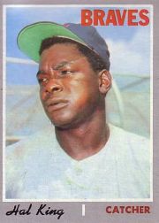 1970 Topps Baseball Cards      327     Hal King RC